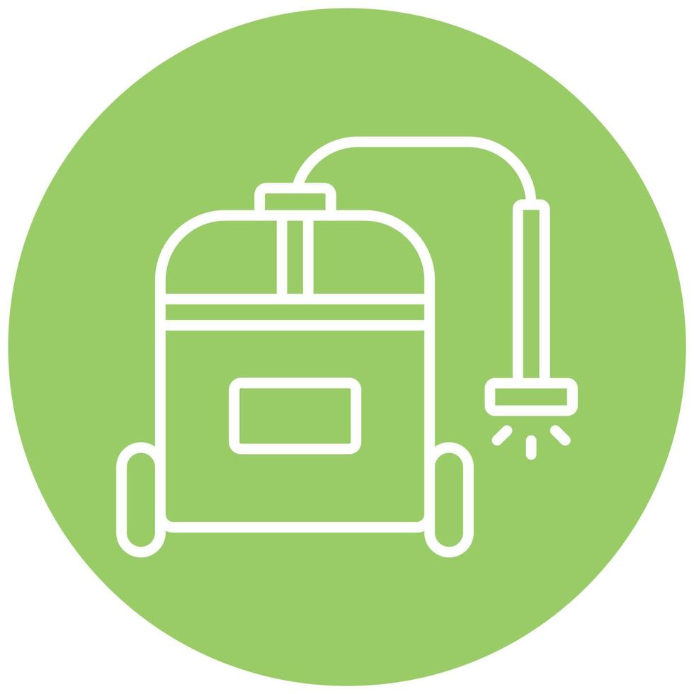 High Pressure Washer Icon Style vector