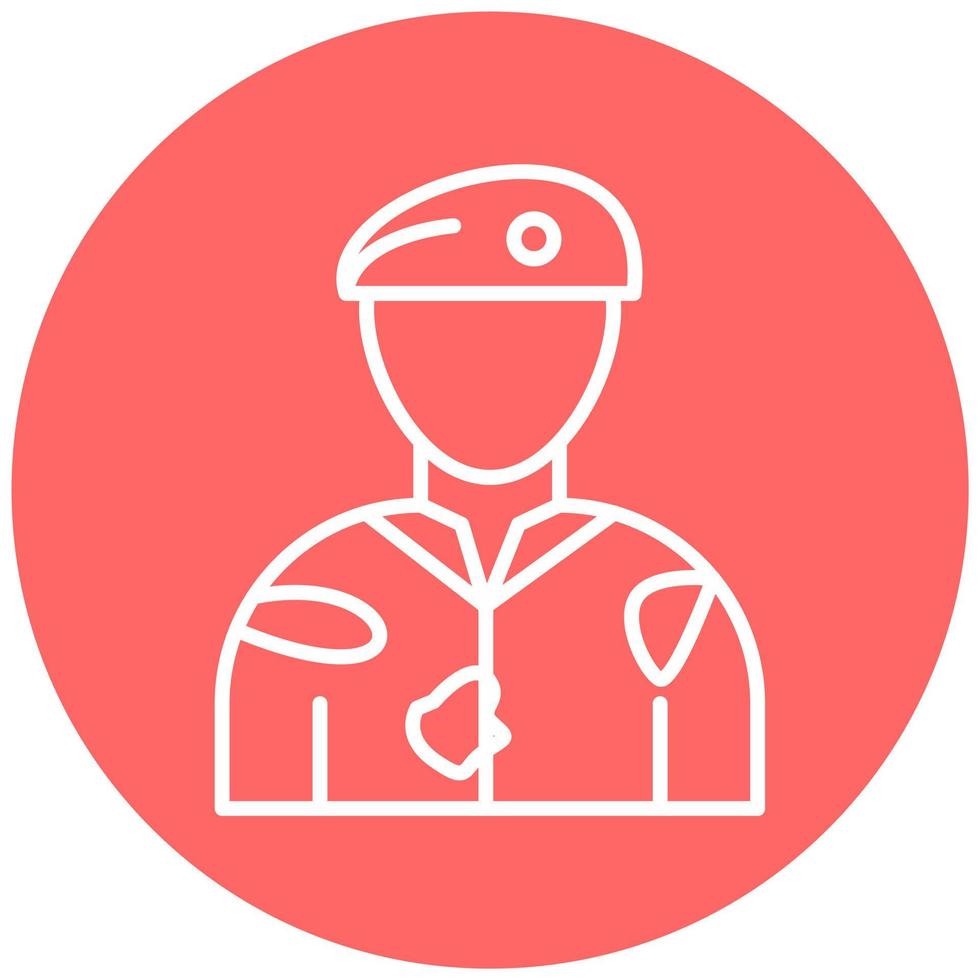Military Vector Icon Style