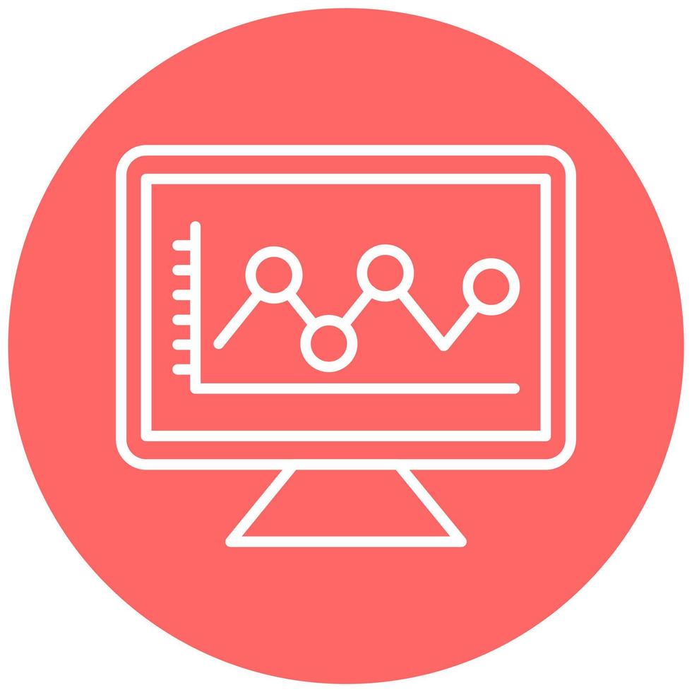 Predictive Analysis Vector Icon Style