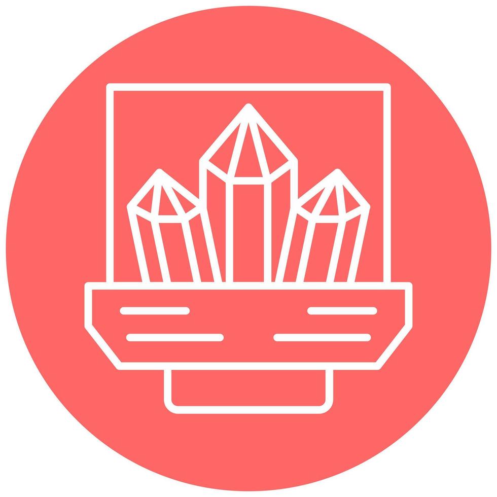 Geological Museum Vector Icon Style