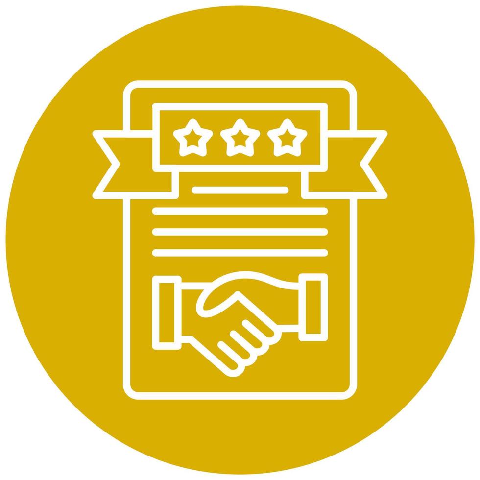 Code Of Conduct Vector Icon Style