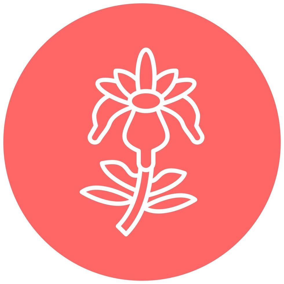 Iris Vector Icon Style