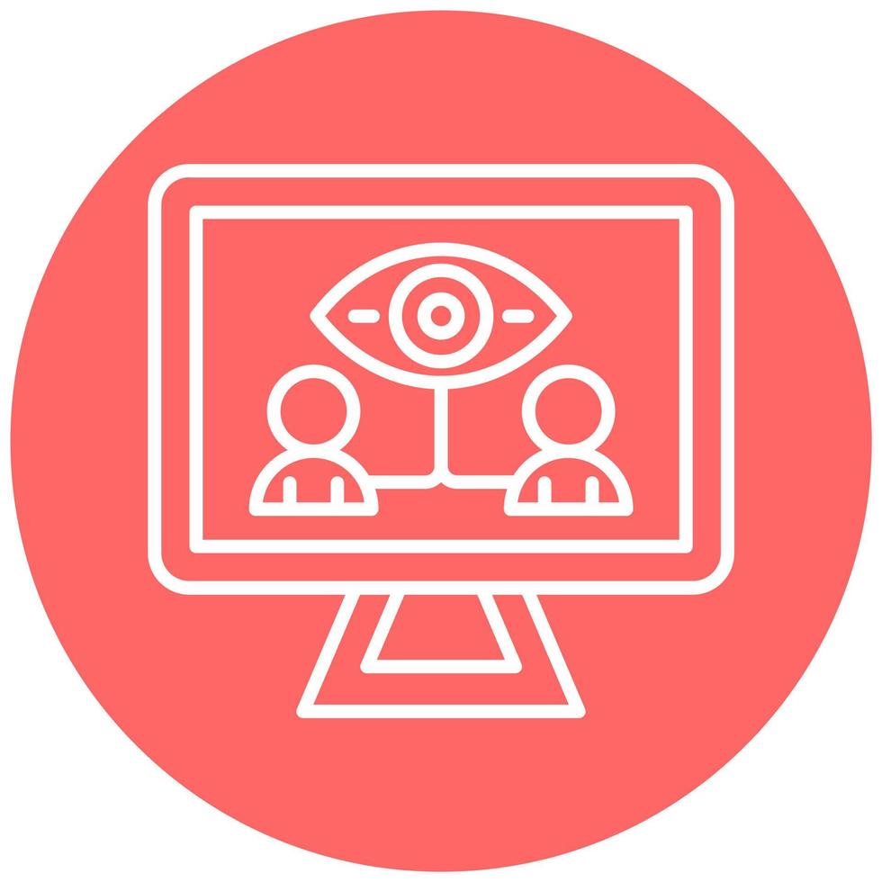 Viewers Vector Icon Style