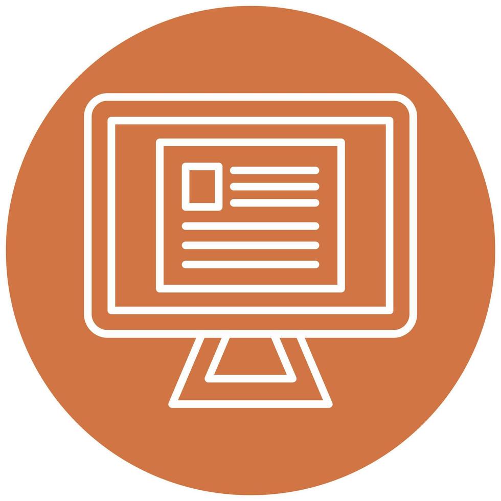 Vlog Vector Icon Style