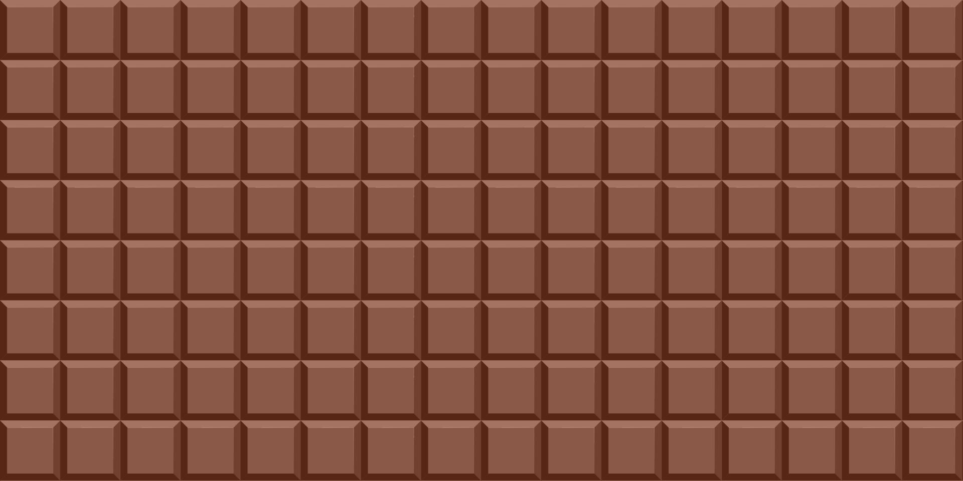 chocolate bar sin costura textura modelo antecedentes vector