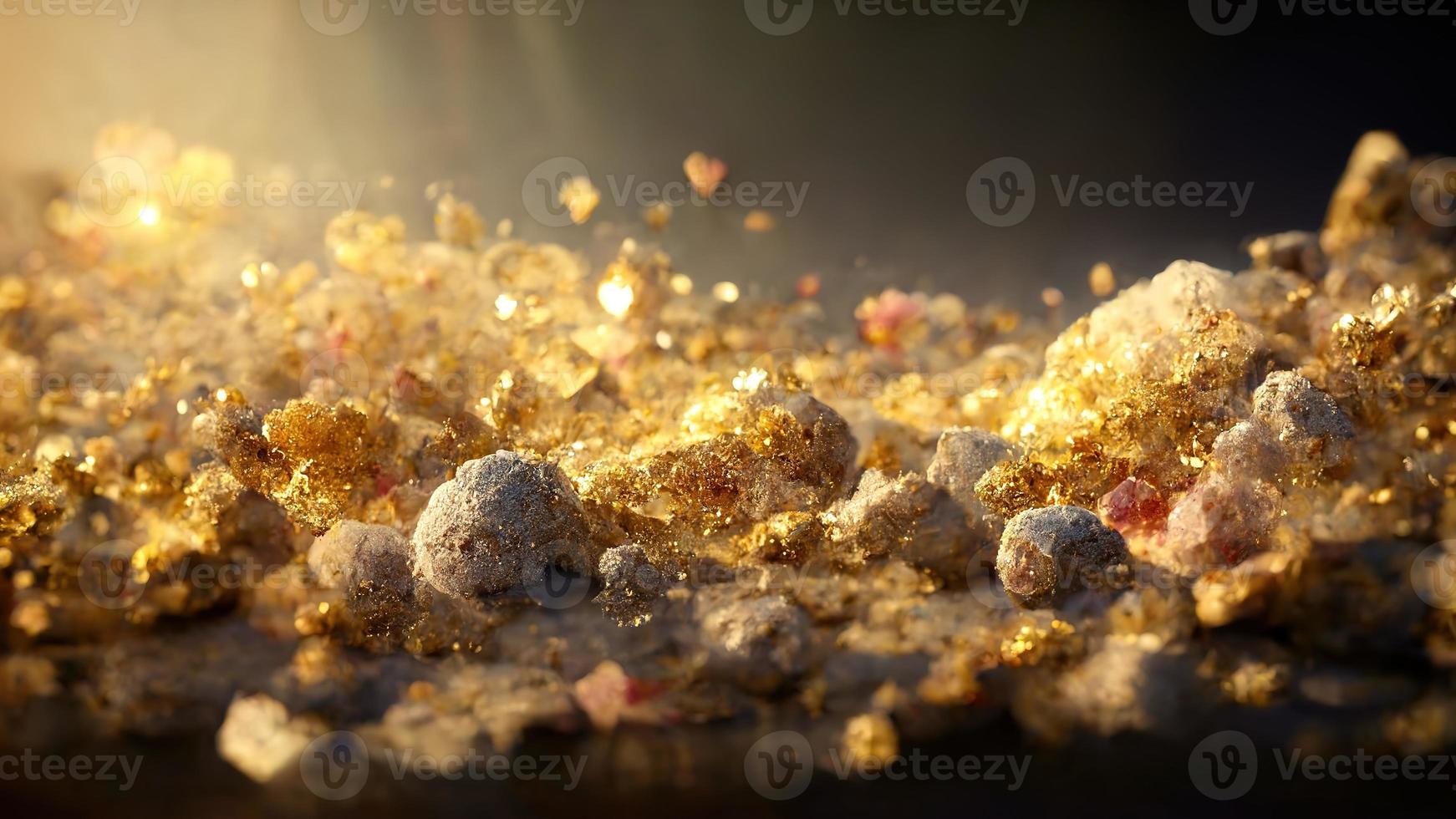 Luxury background with golden dust photo