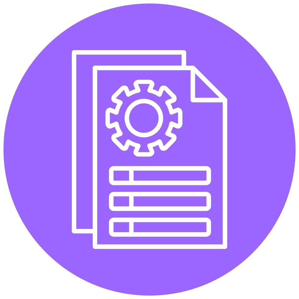 Documentation Icon Style vector