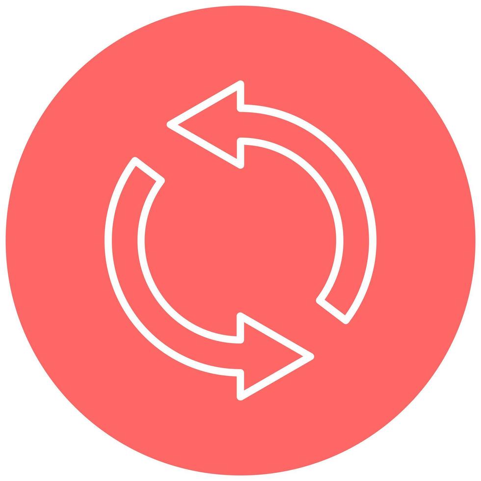 Open Loop Icon Style vector