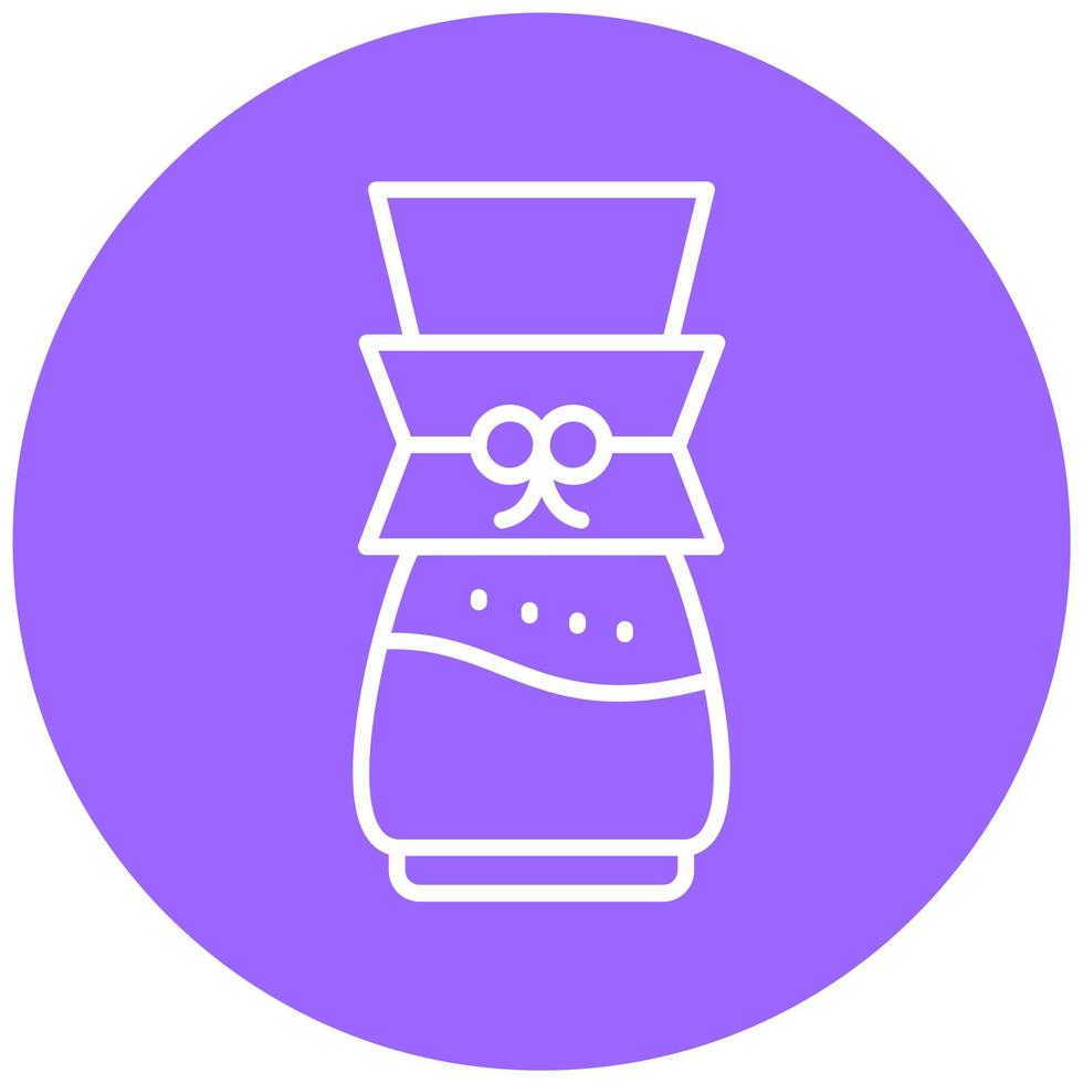 chemex icono estilo vector