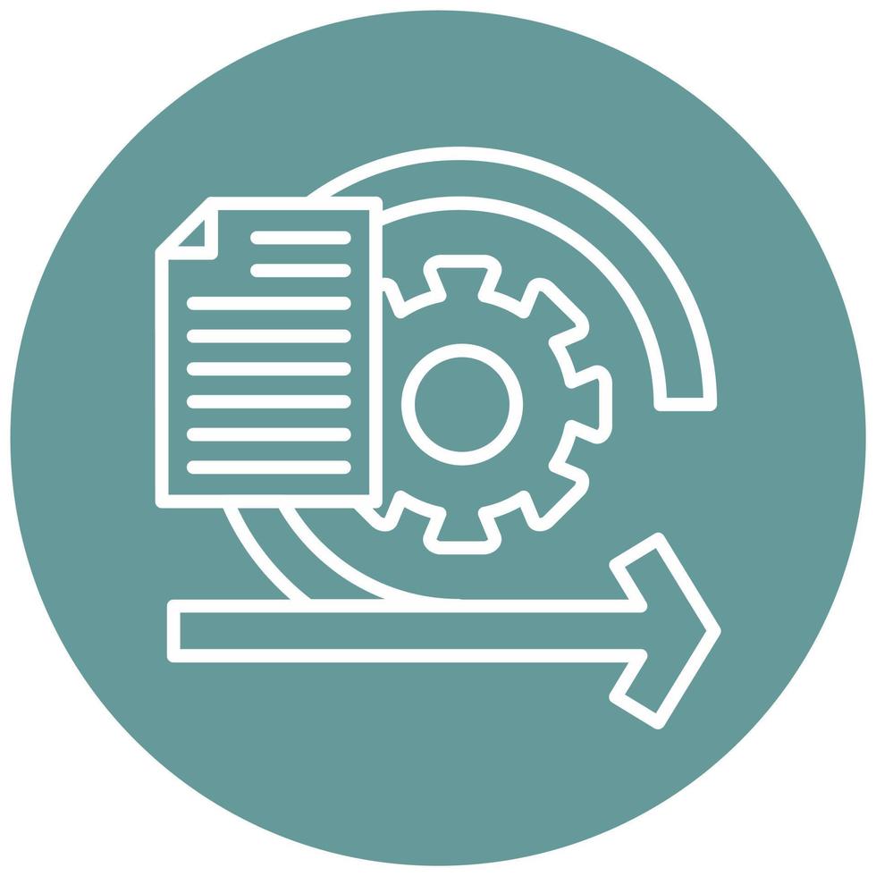 Agile Manifesto Icon Style vector