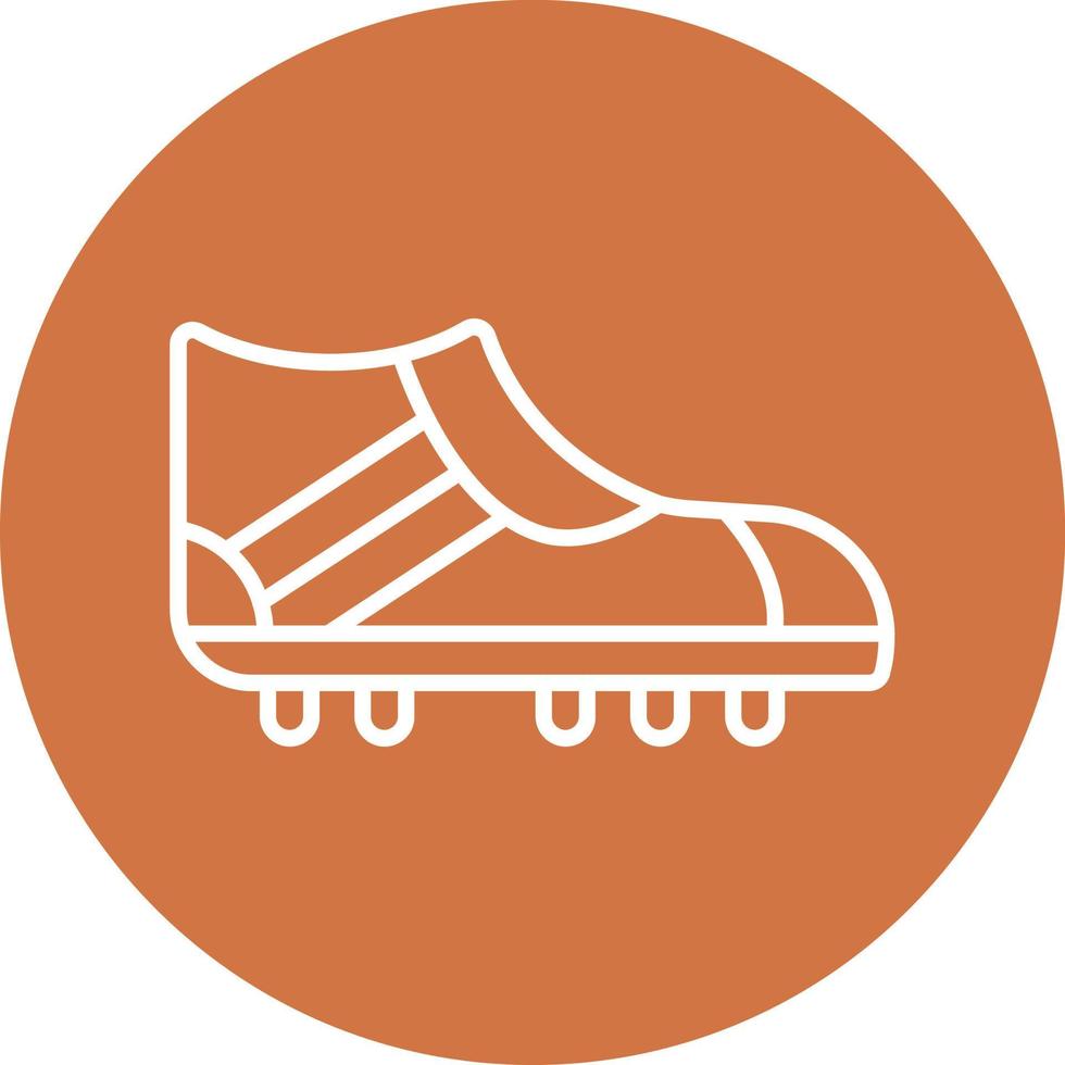 rugby botas icono estilo vector