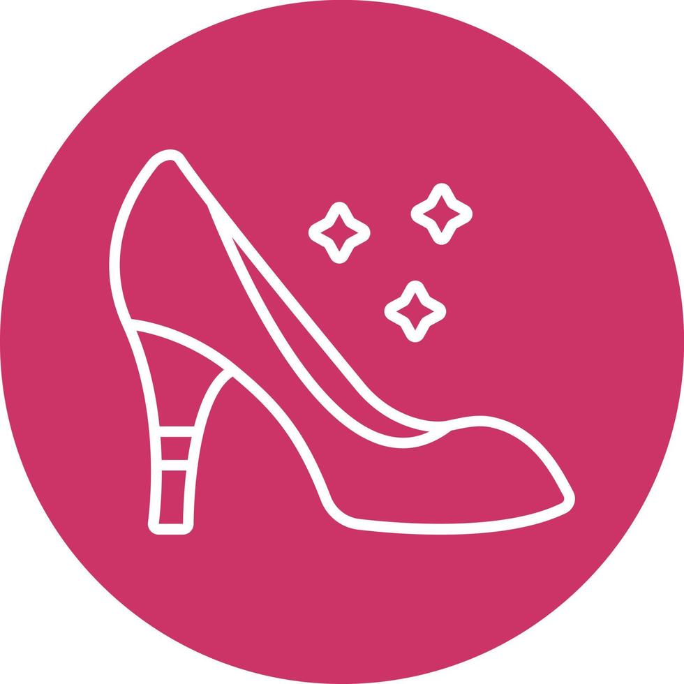 High Heel Icon Style vector