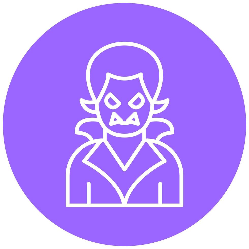 Dracula Icon Style vector