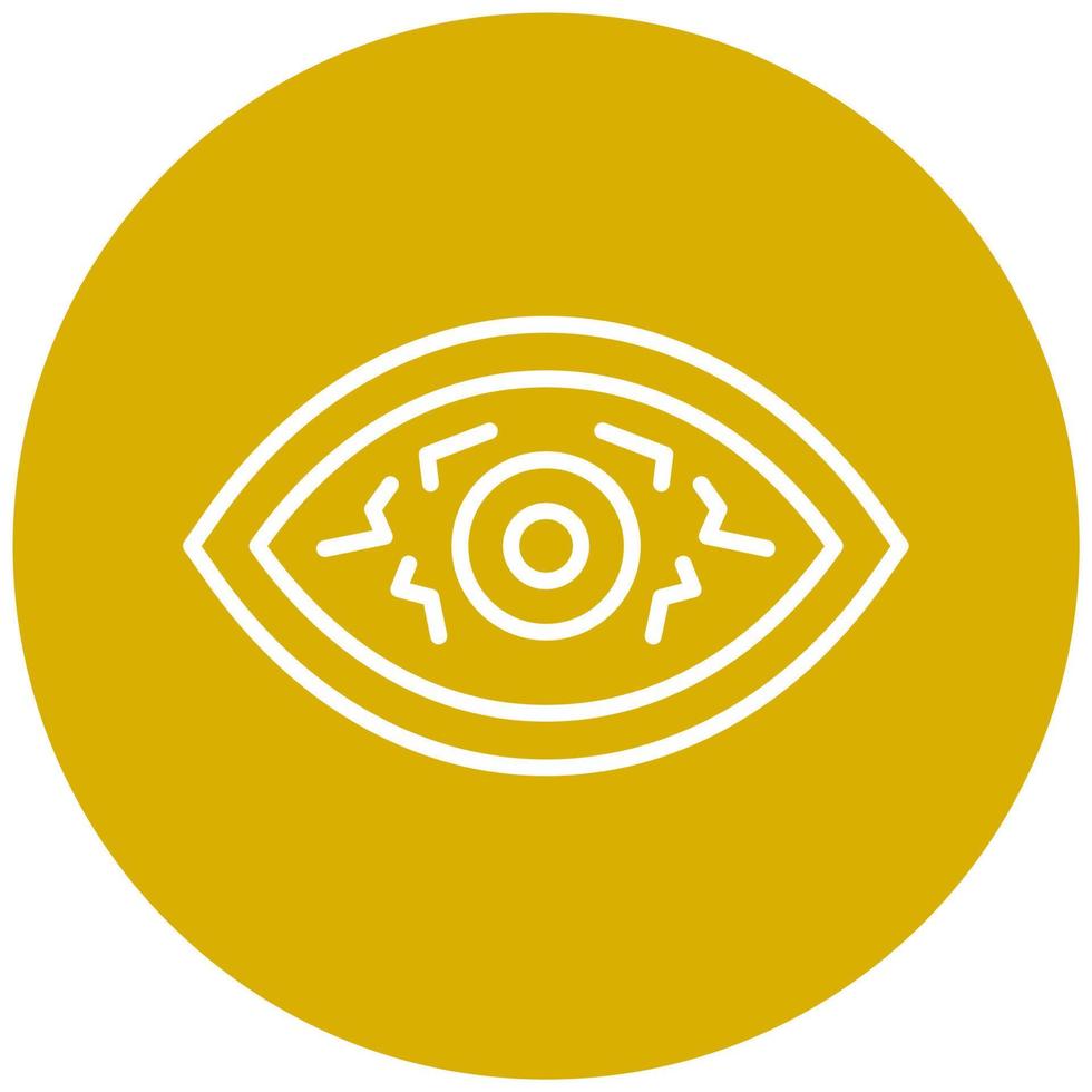 Eye Disease Icon Style vector