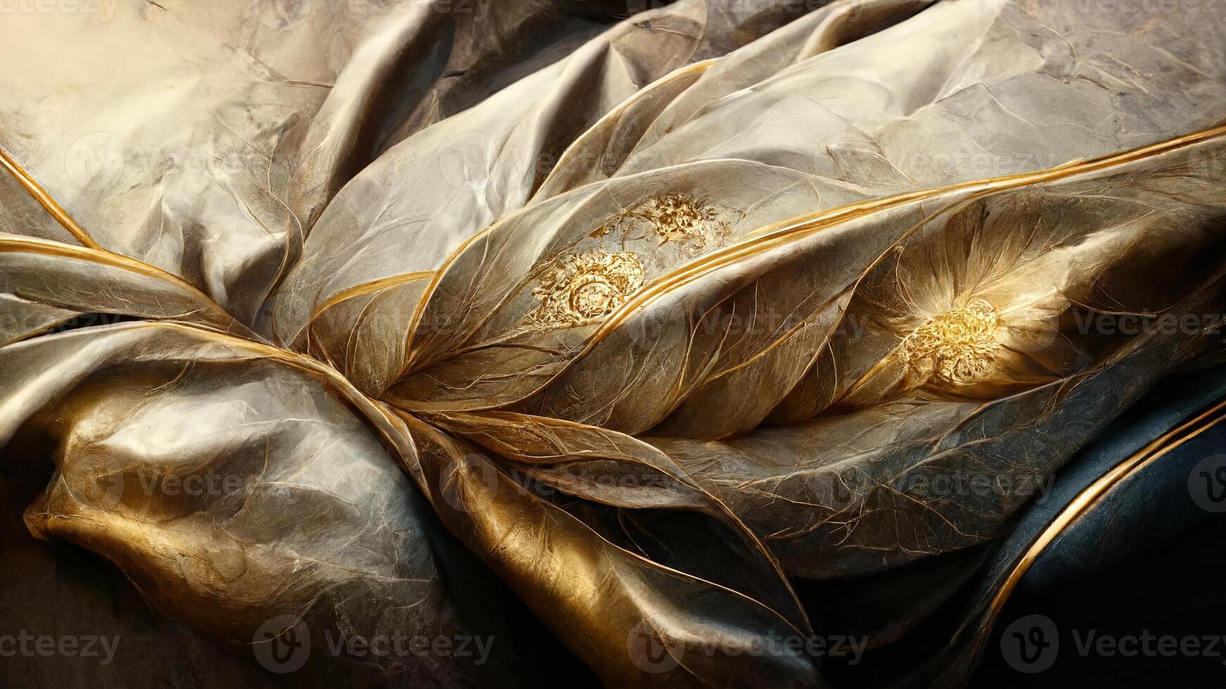 Flowing silky textured cloth abstract background photo