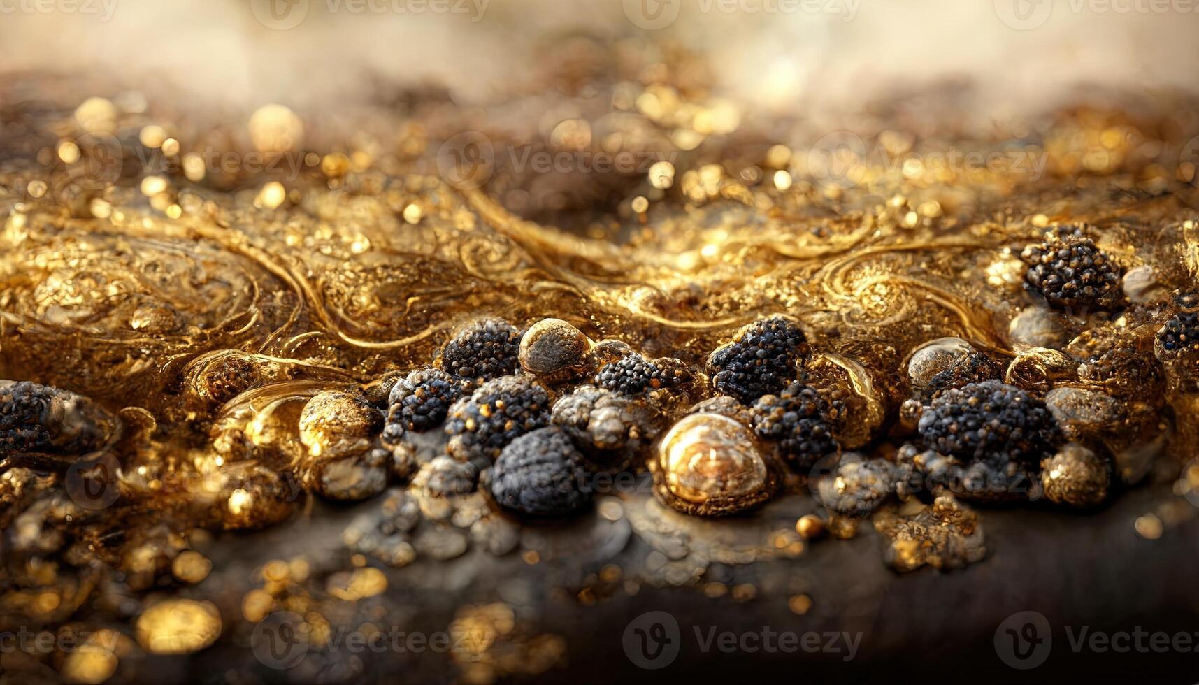 Abstract luxury background with gems and crystals photo