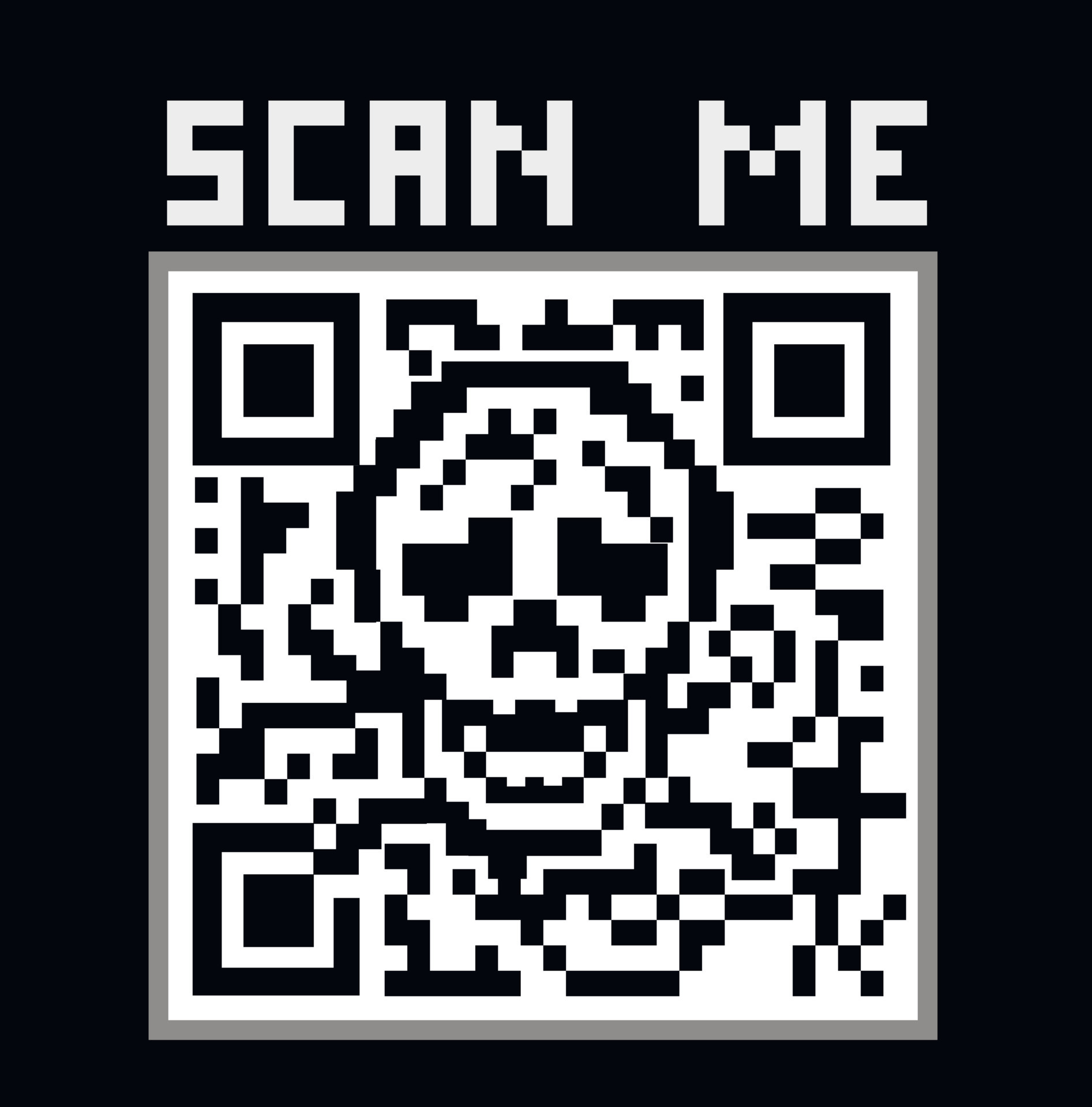 QR code with skull, 22044166 Vector Art at Vecteezy