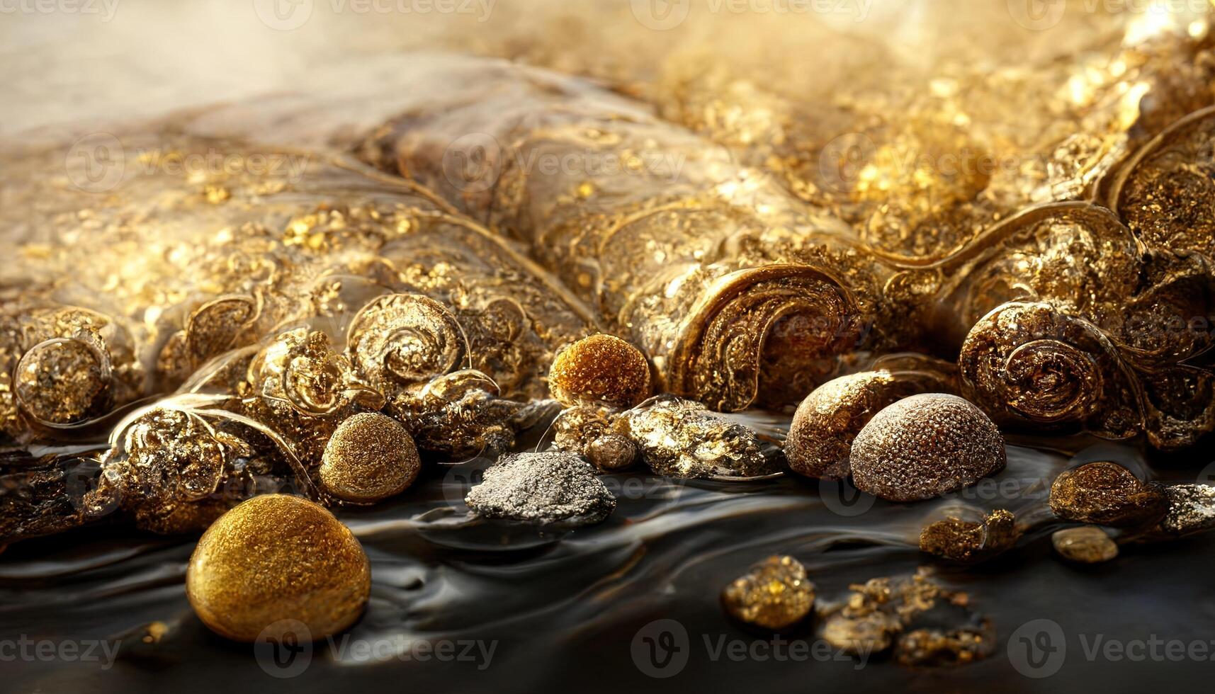 Abstract luxury background with gems and crystals photo
