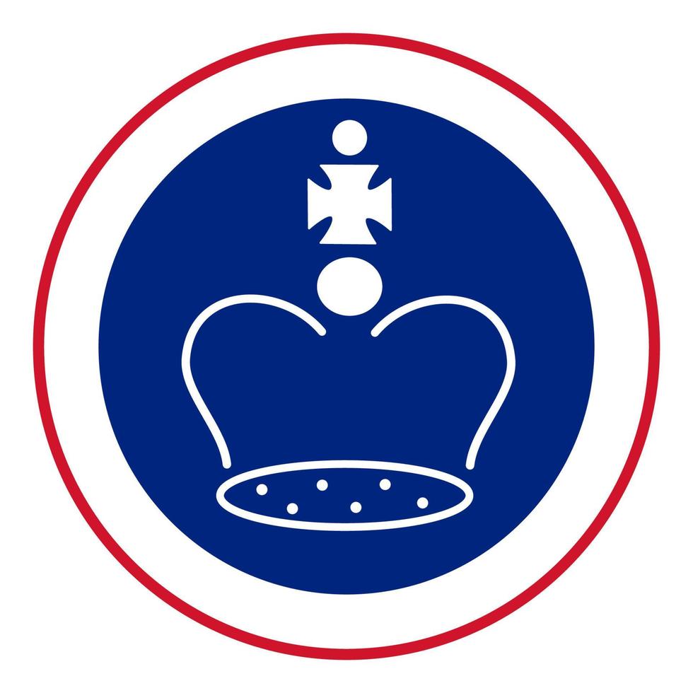 The King coronation.King crown.Coronation concept.Vector banner illustration vector