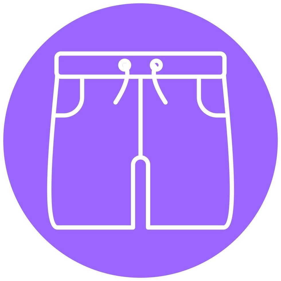 Shorts Vector Icon Style