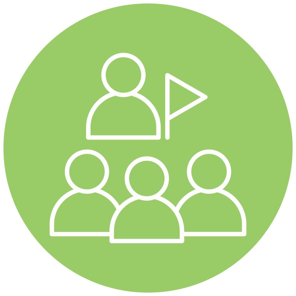 Group Excursion Vector Icon Style