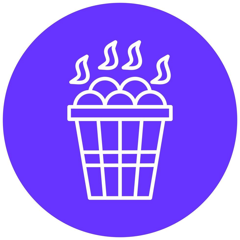 Sauna Vector Icon Style