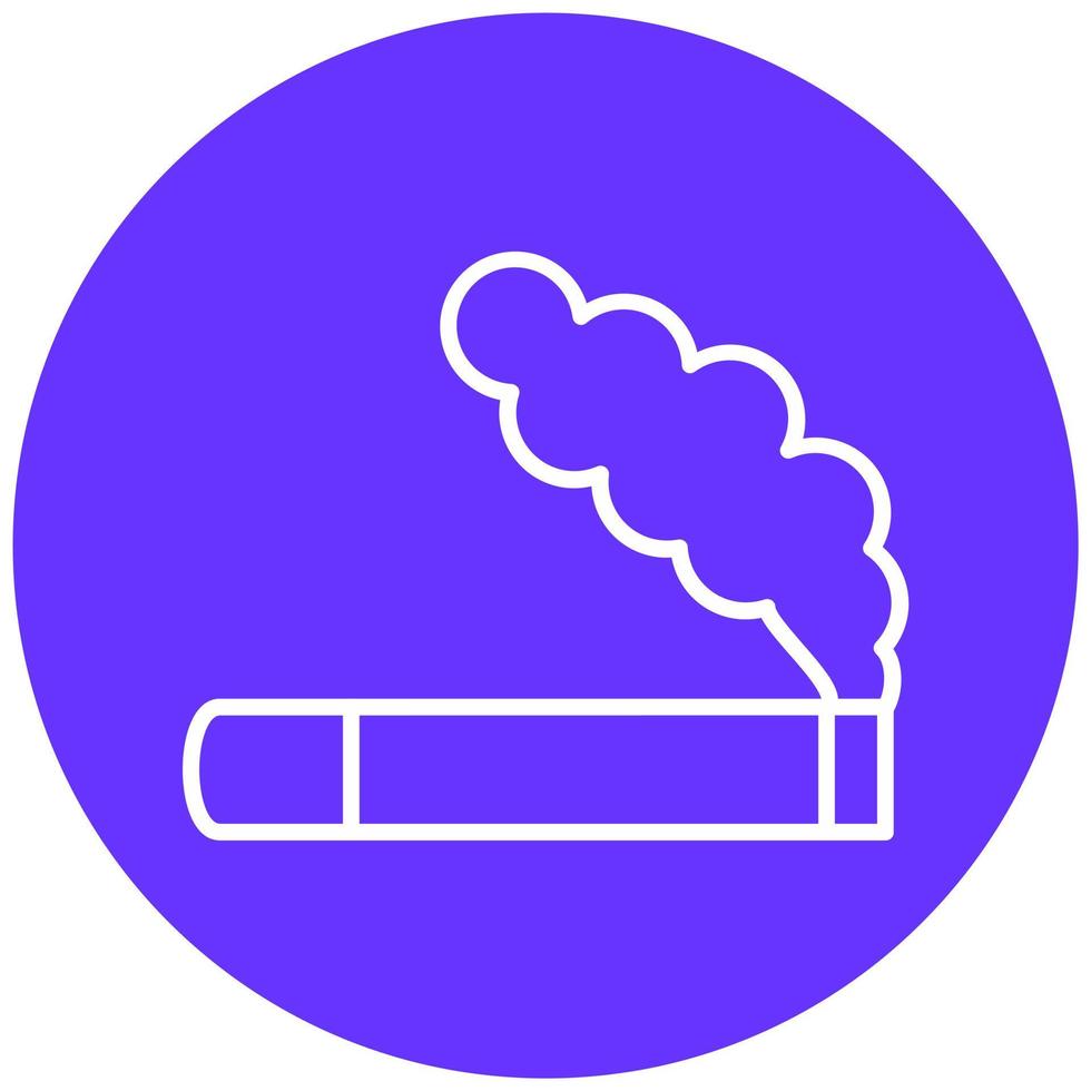 Smoke Vector Icon Style