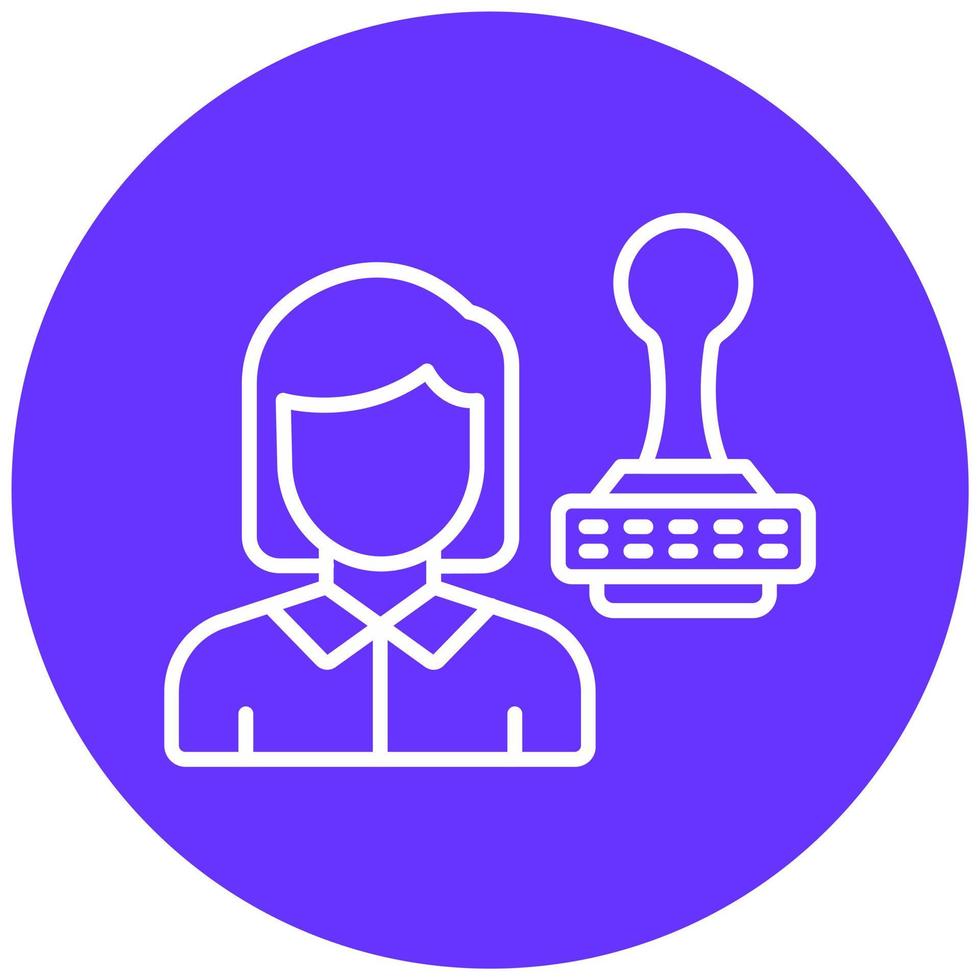 Authority Vector Icon Style