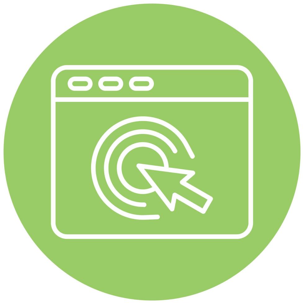 Clicks Vector Icon Style