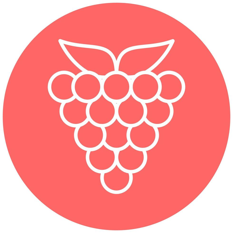 Raspberry Vector Icon Style
