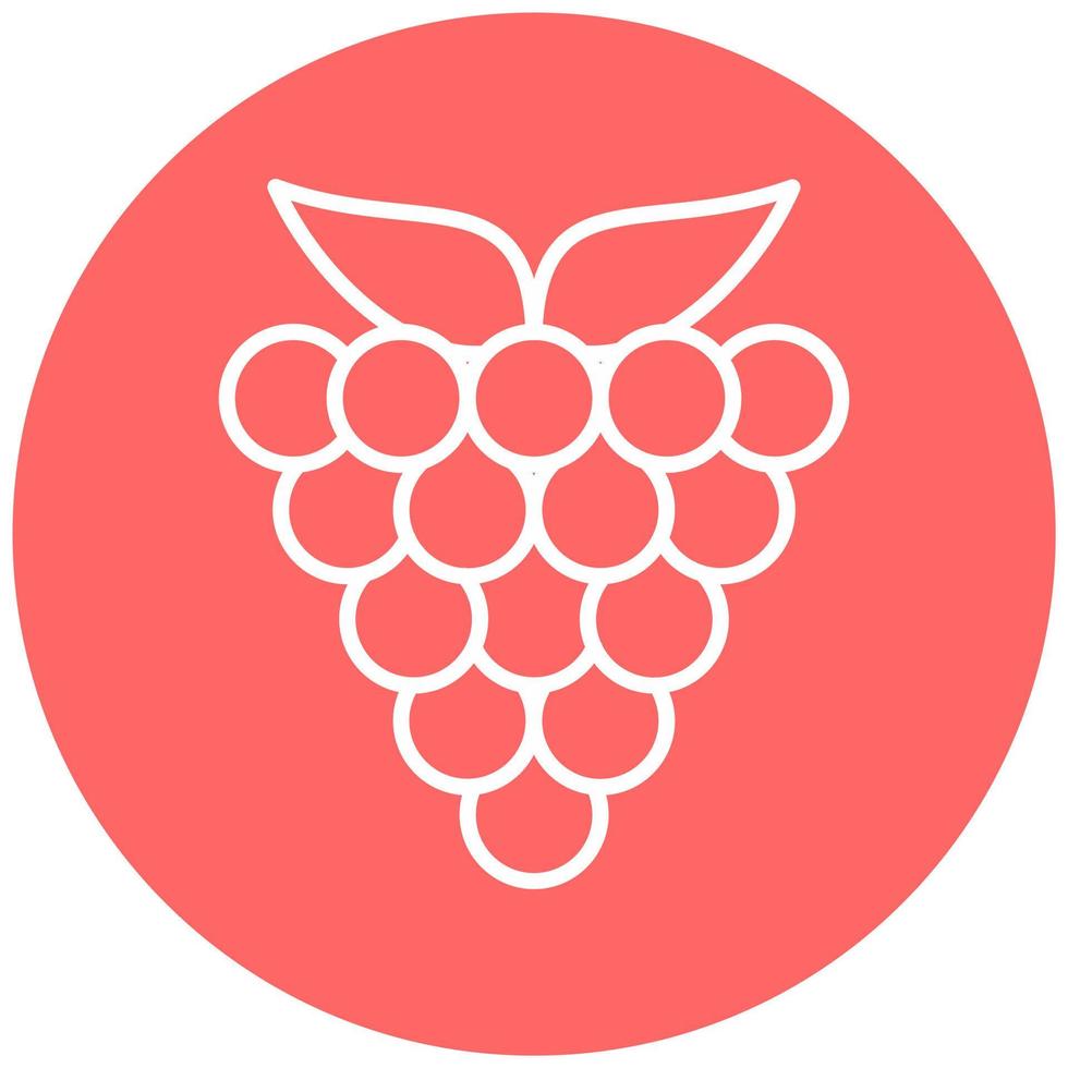 Raspberry Vector Icon Style