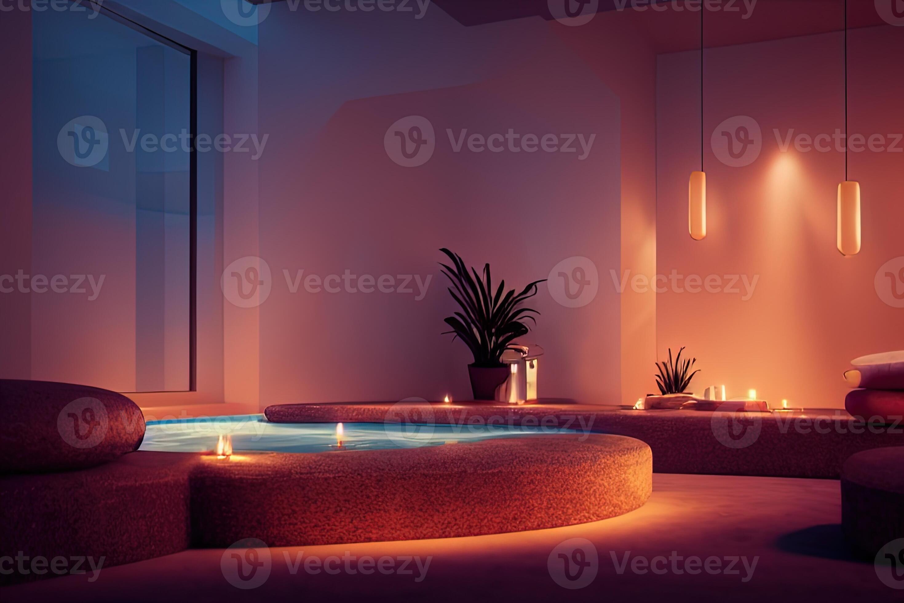 Cozy spa interior AI generated 22044915 Stock Photo at Vecteezy