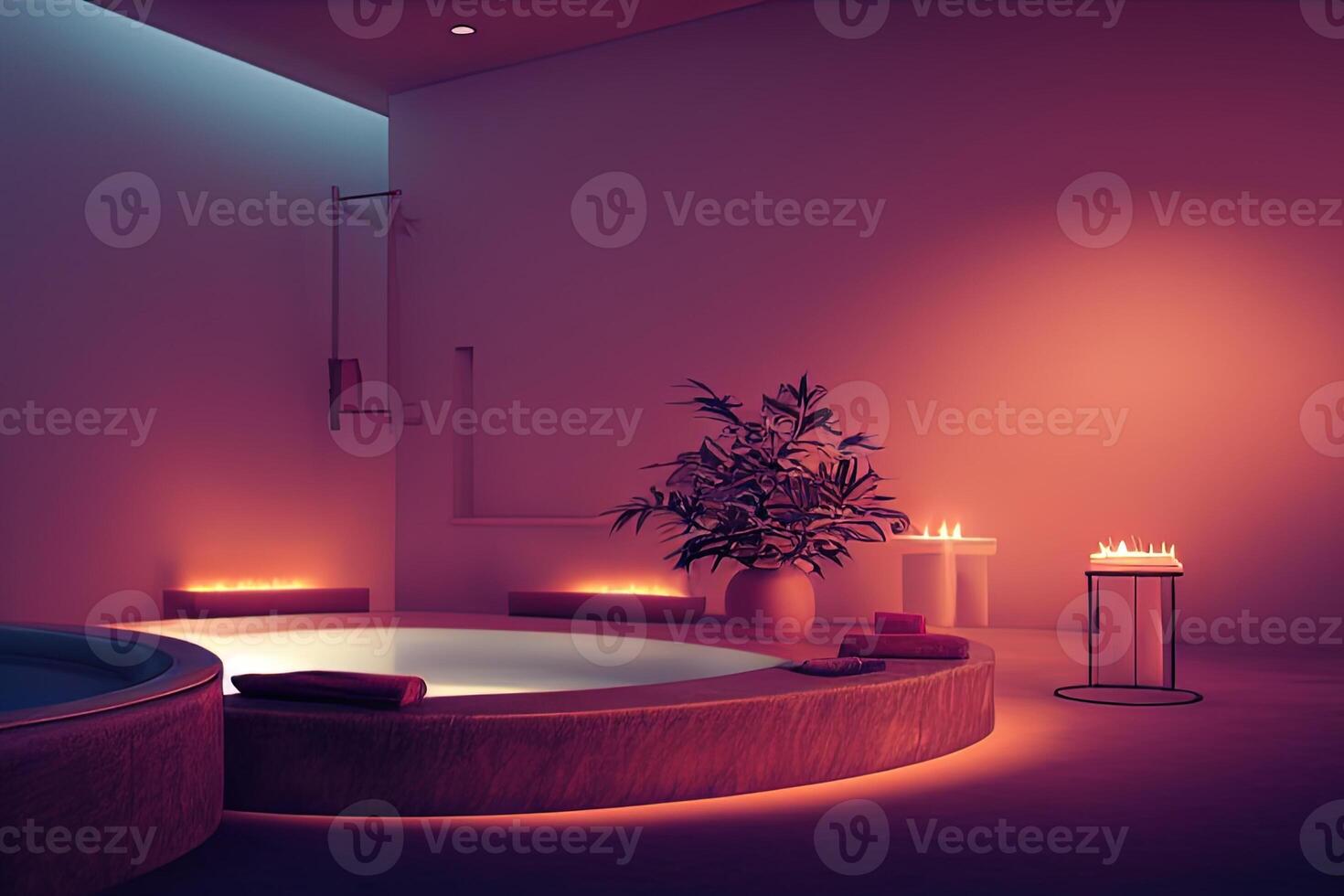 Cozy spa interior photo