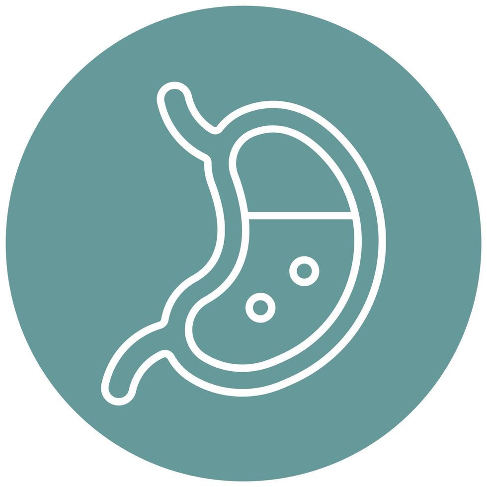 gastroenterología vector icono estilo