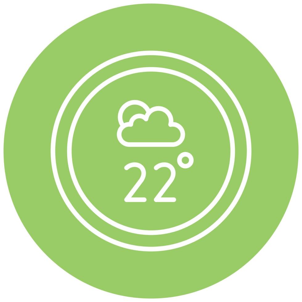 Thermostat Vector Icon Style