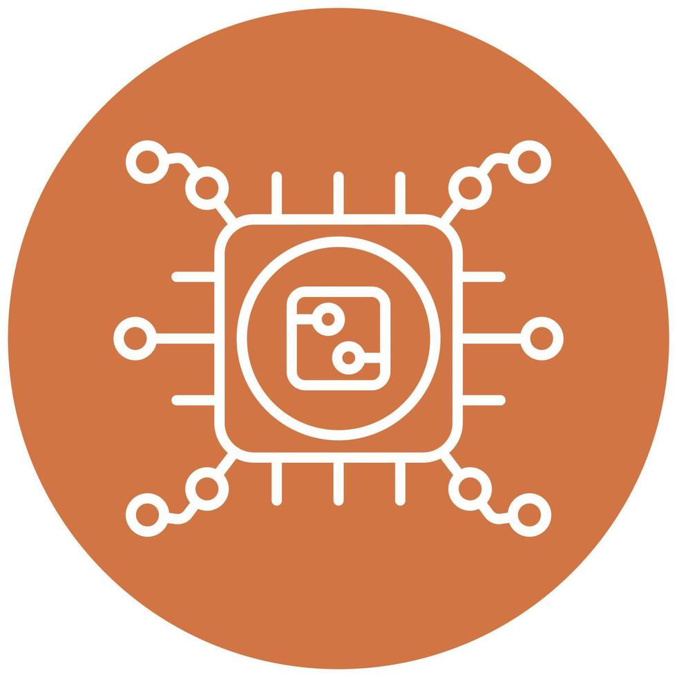 High Tech Vector Icon Style