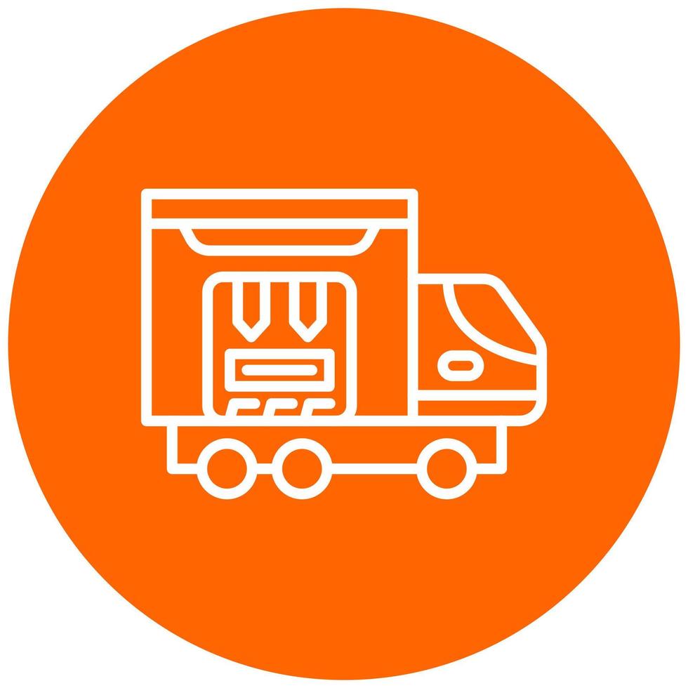 Express Shipping Vector Icon Style