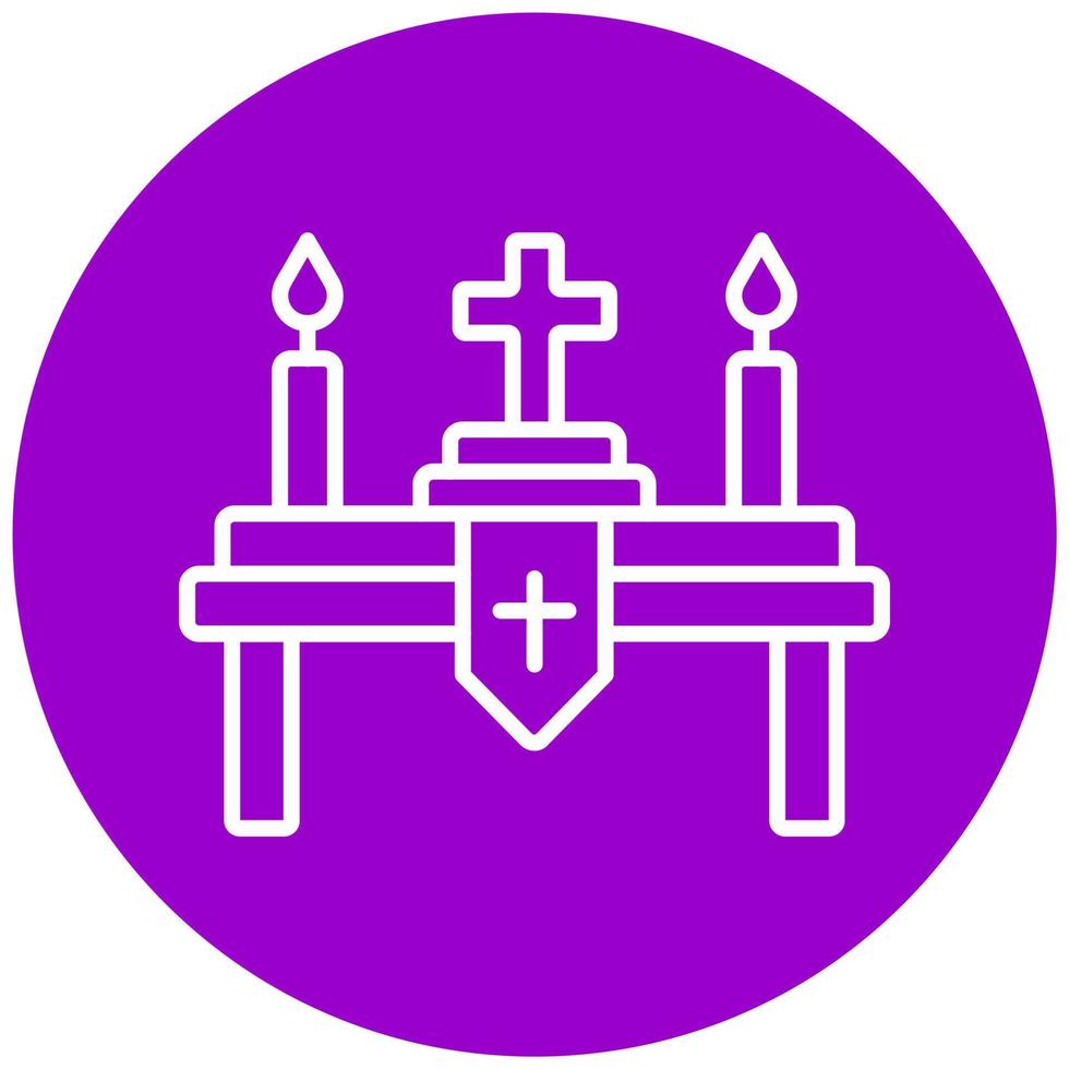 Altar Vector Icon Style