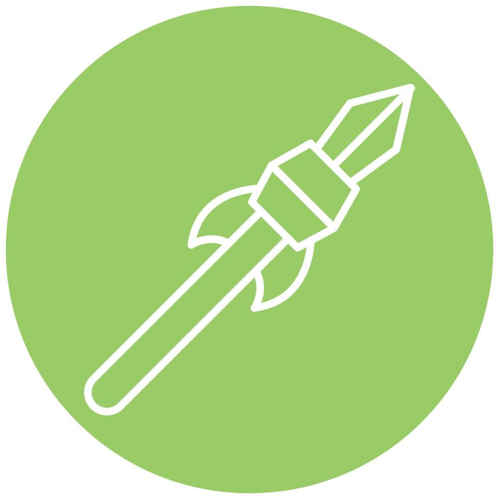 Javelin Vector Icon Style