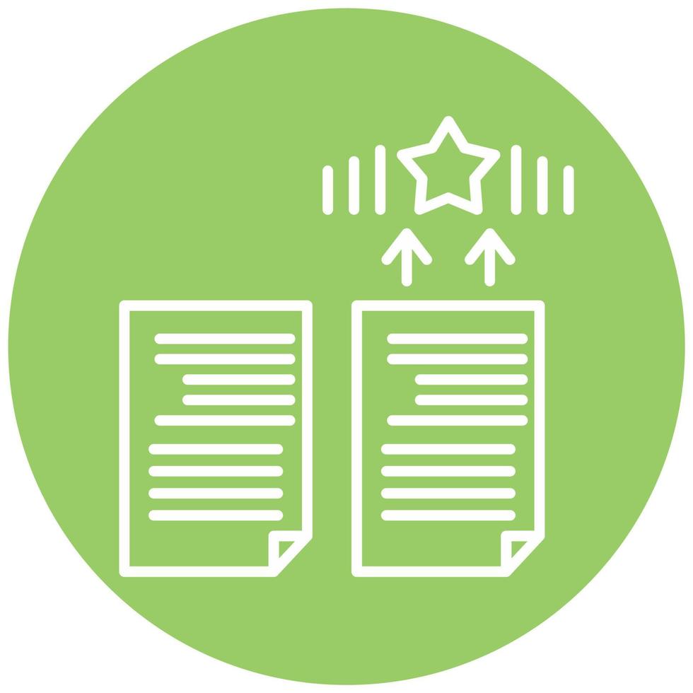 Differentiation Vector Icon Style