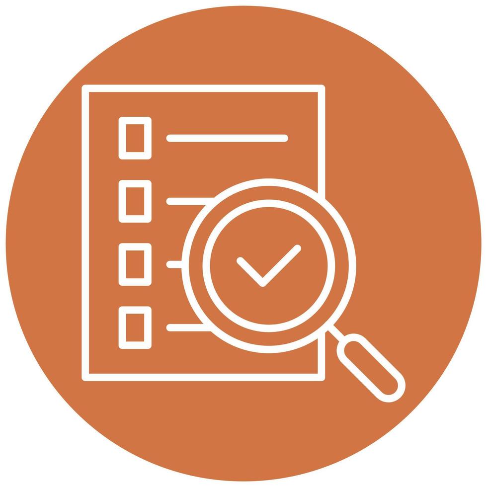 Testing Vector Icon Style 22045600 Vector Art at Vecteezy