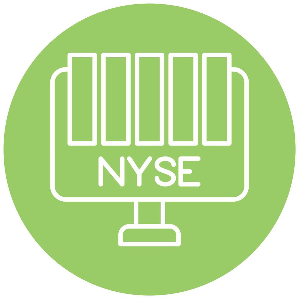 Nyse Vector Icon Style