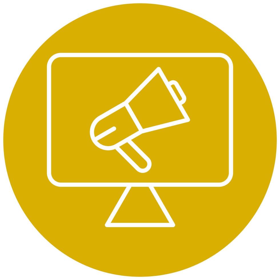 Digital Marketing Vector Icon Style