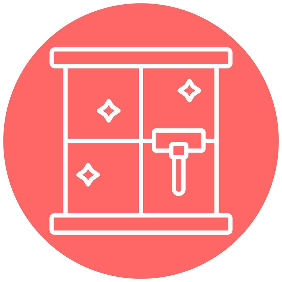 Window Cleaning Icon Style vector