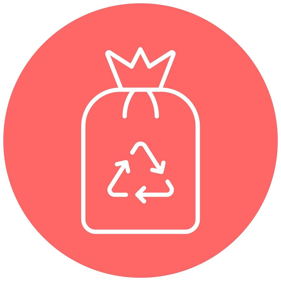 Garbage Icon Style vector