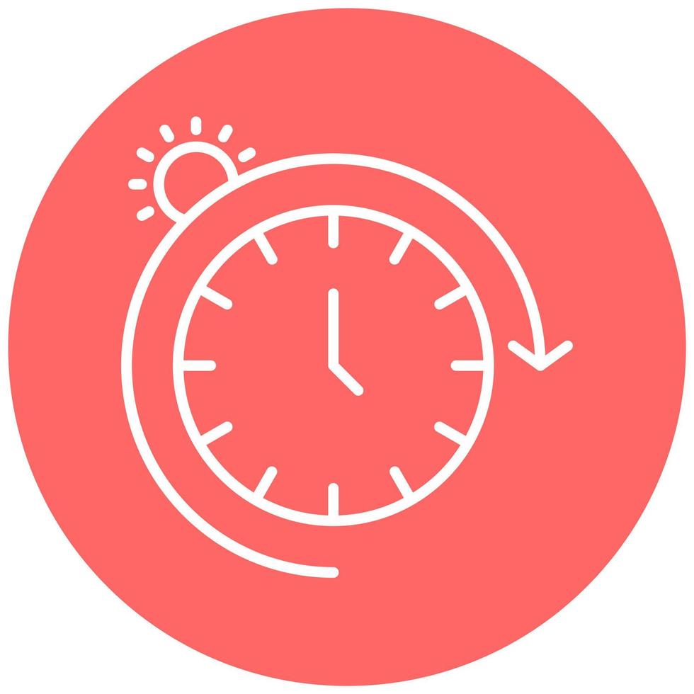 Daily Routine Icon Style vector