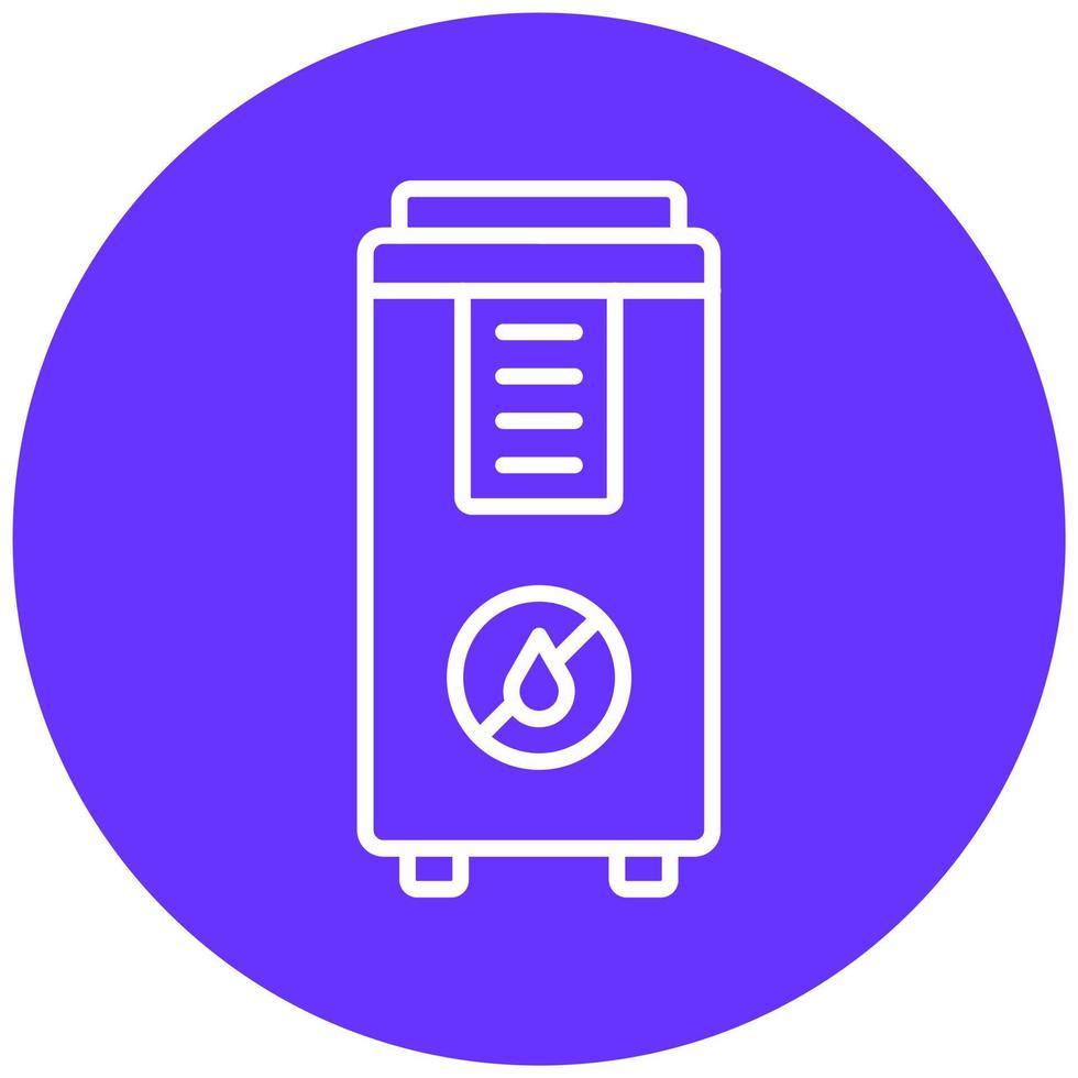 Dehumidifier Icon Style vector