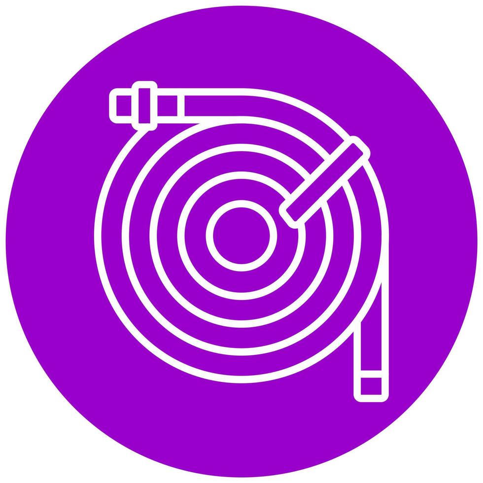 Garden Hose Icon Style vector
