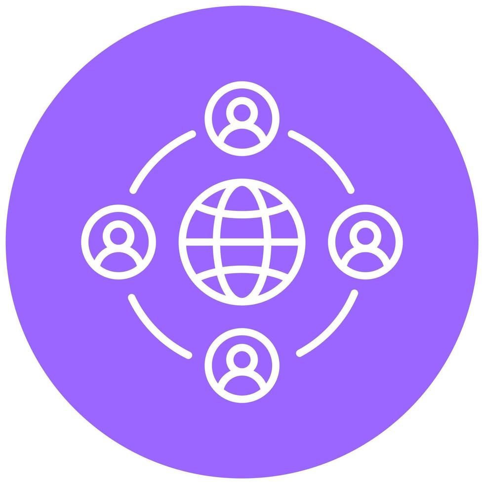 Diversity Icon Style vector