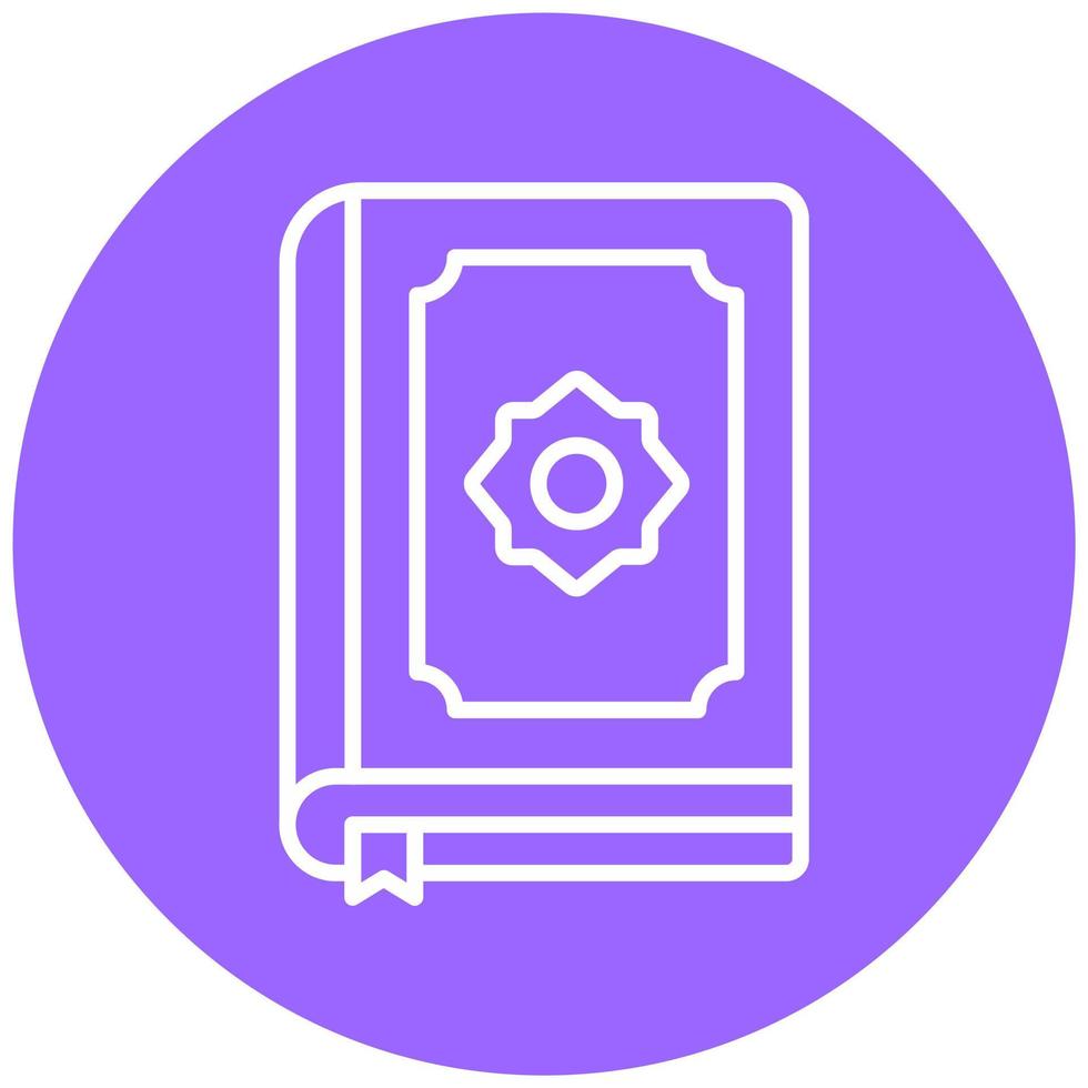 Quran Vector Icon Style